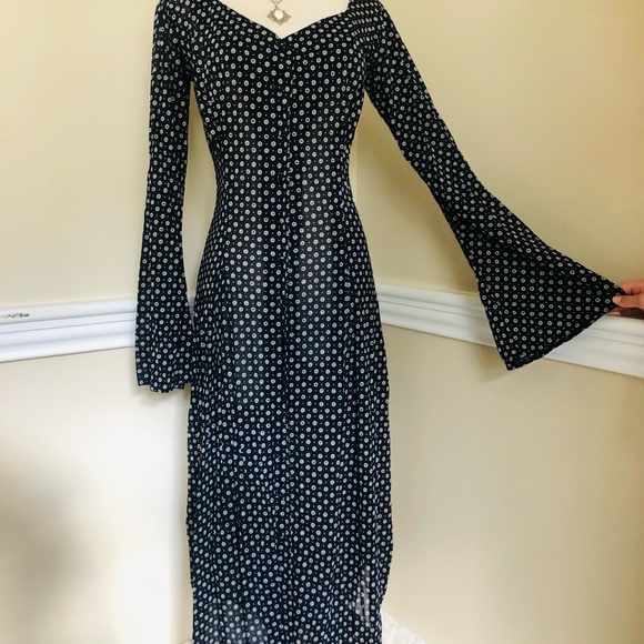 Emily Zarb Navy Blue Dress - Picture 1 of 10